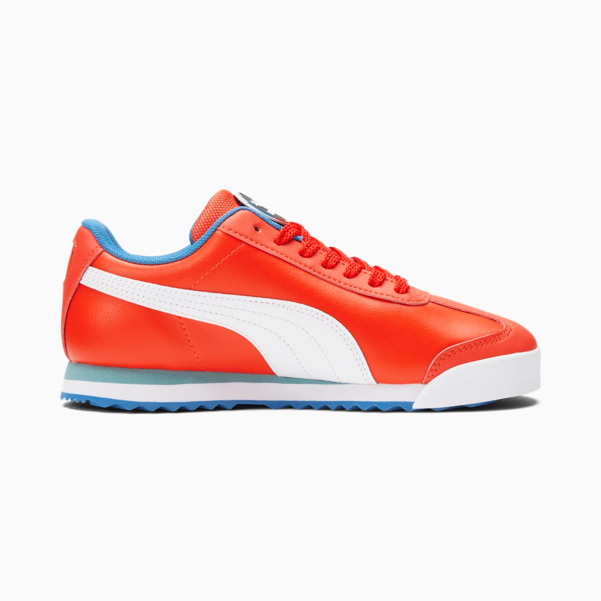 Tenisky Puma ROMA GO FOR Sneaker JR Chlapcenske Oranžové/Biele/Modre | SK965714