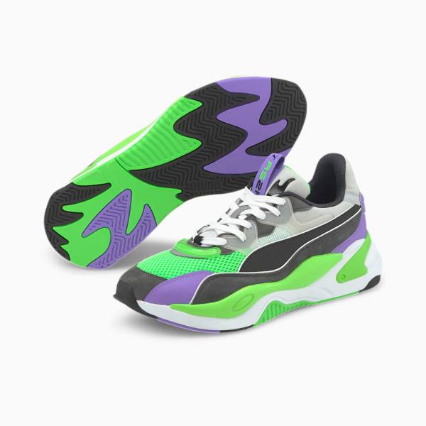 Tenisky Puma RS-2K Internet Exploring Damske Siva/Zelene | SK407932