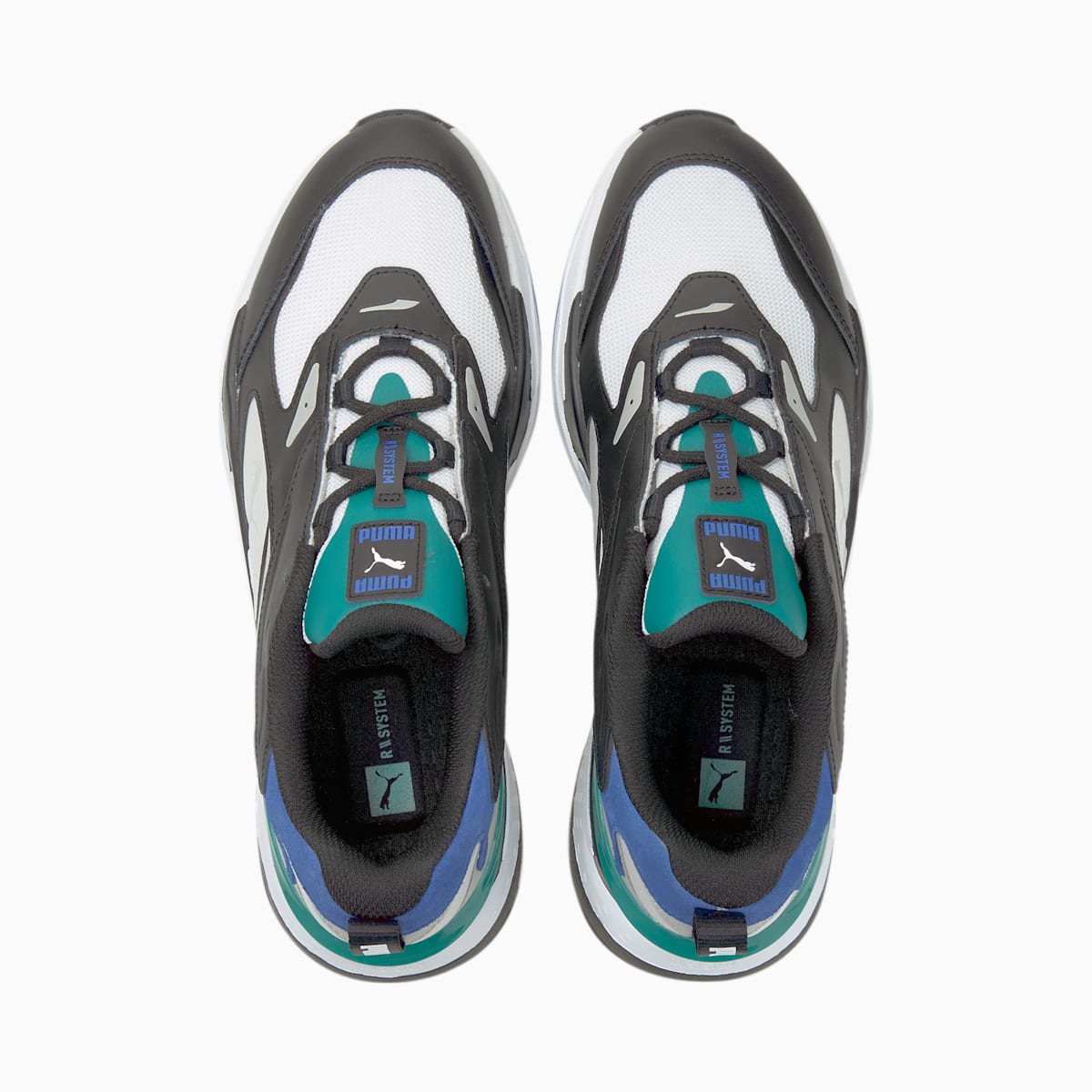 Tenisky Puma RS-Fast Mix Damske Biele/Čierne/Kráľovská Modrá/Zelene | SK765429