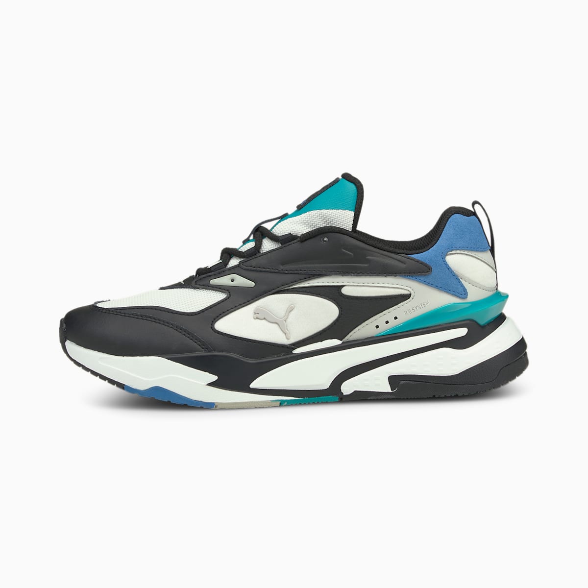 Tenisky Puma RS-Fast Mix Damske Biele/Čierne/Kráľovská Modrá/Zelene | SK765429