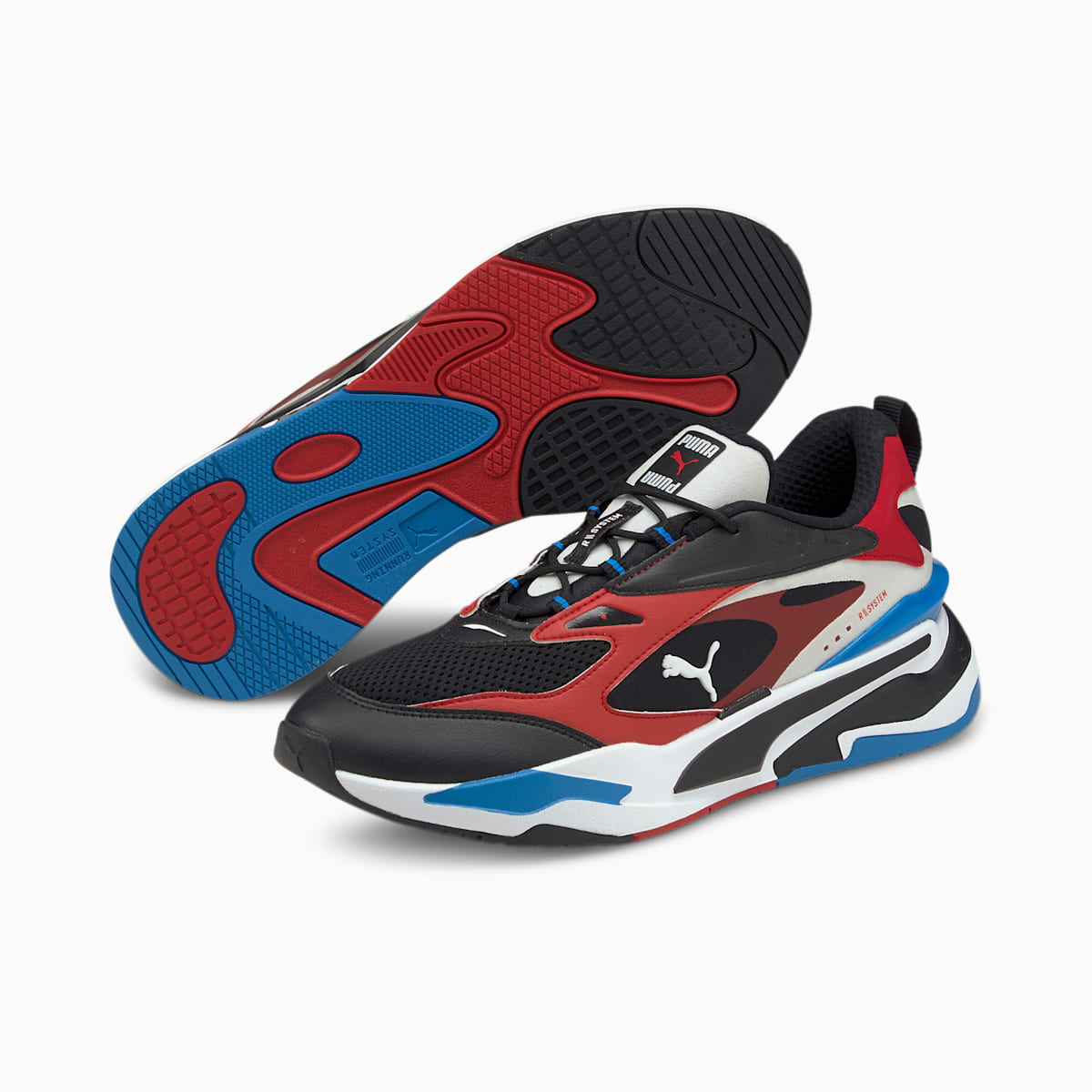 Tenisky Puma RS-Fast Panske Čierne/Červené/Modre | SK584071