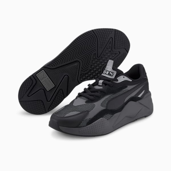 Tenisky Puma RS-X3 Puzzle Panske Čierne | SK671089