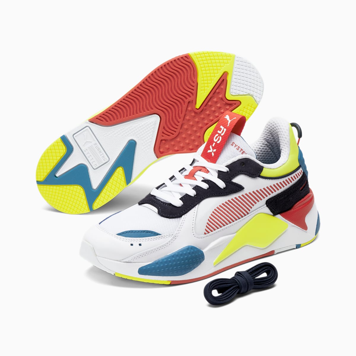 Tenisky Puma RS-X GOODS Panske Biele/Žlté/Modre | SK792085
