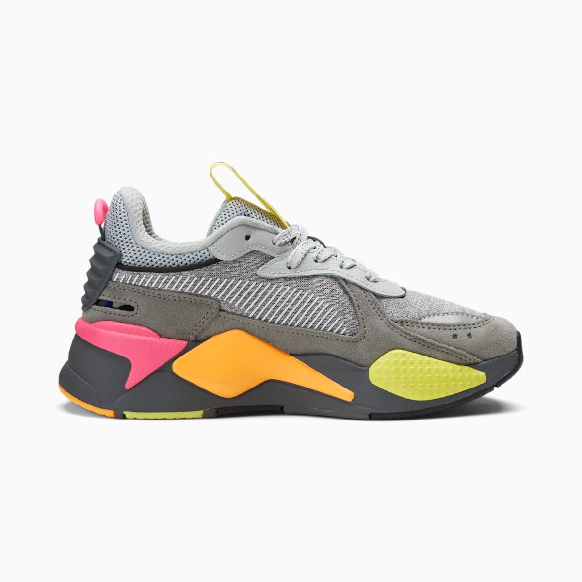 Tenisky Puma RS-X Highlighter JR Dievcenske Siva/Ruzove | SK679152