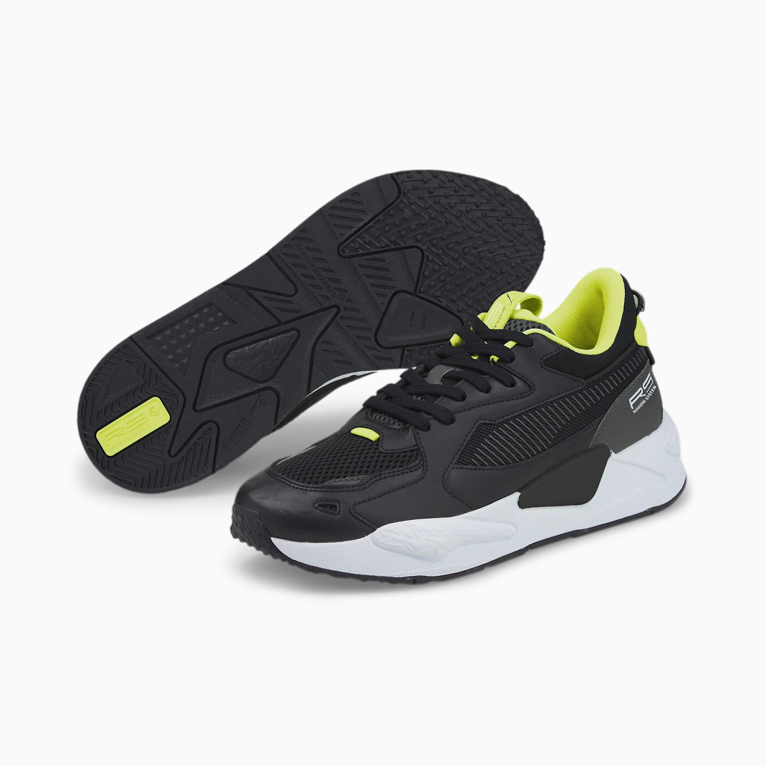 Tenisky Puma RS-Z Core Panske Čierne/Tmavo Siva/Žlté | SK250169