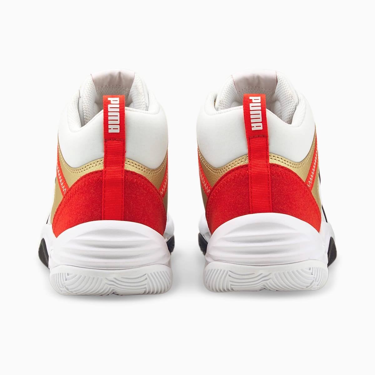 Tenisky Puma Rebound Future Evo Panske Biele/Čierne/Červené/Zlate | SK346185