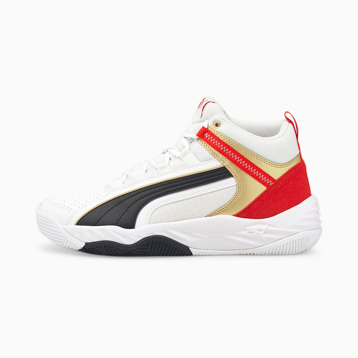 Tenisky Puma Rebound Future Evo Panske Biele/Čierne/Červené/Zlate | SK346185