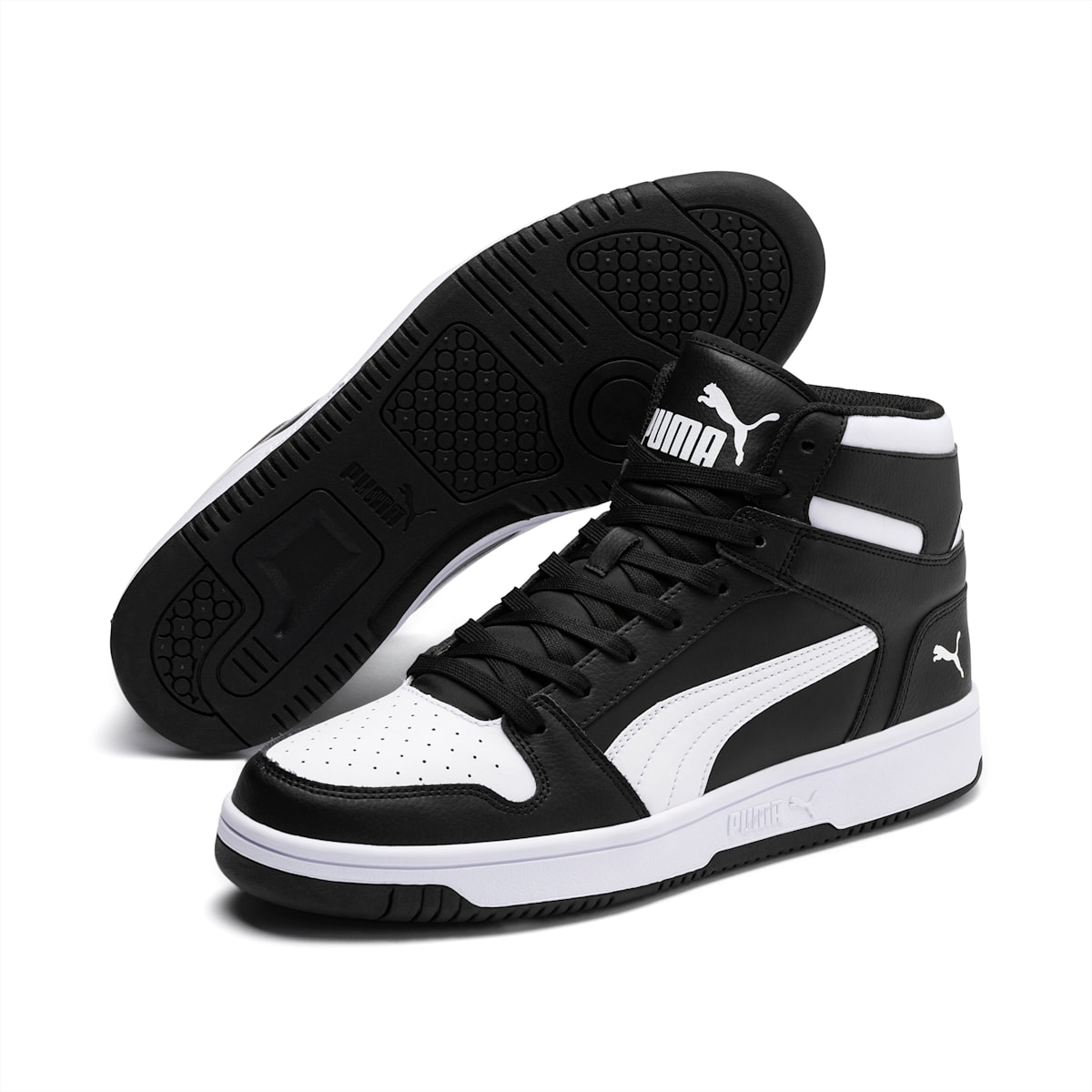 Tenisky Puma Rebound Lay Up Panske Čierne/Biele | SK879352