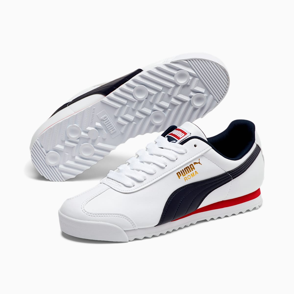 Tenisky Puma Roma Basic Panske Biele/Modre | SK085132