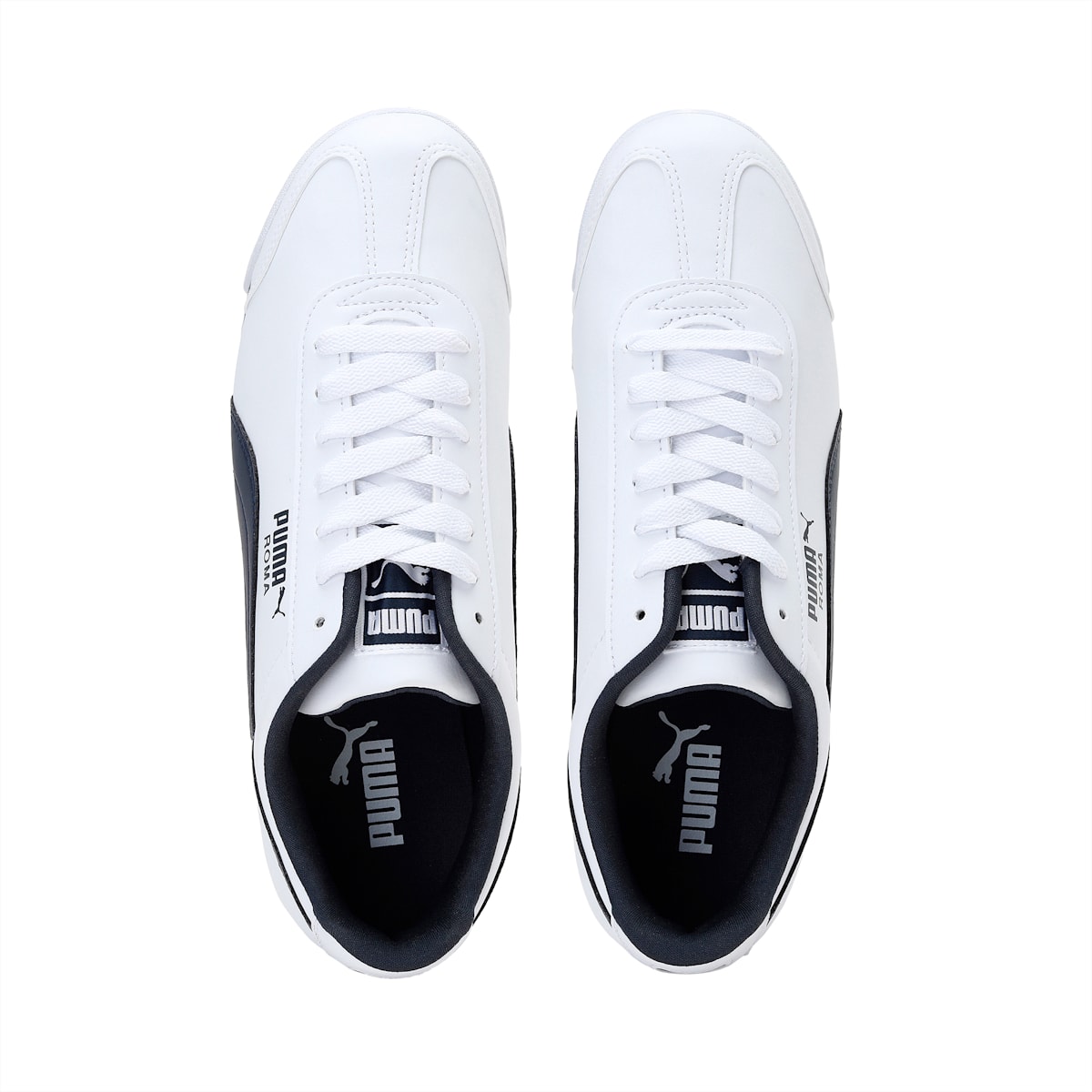 Tenisky Puma Roma Basic Panske Biele/Námornícka Modrá | SK481690