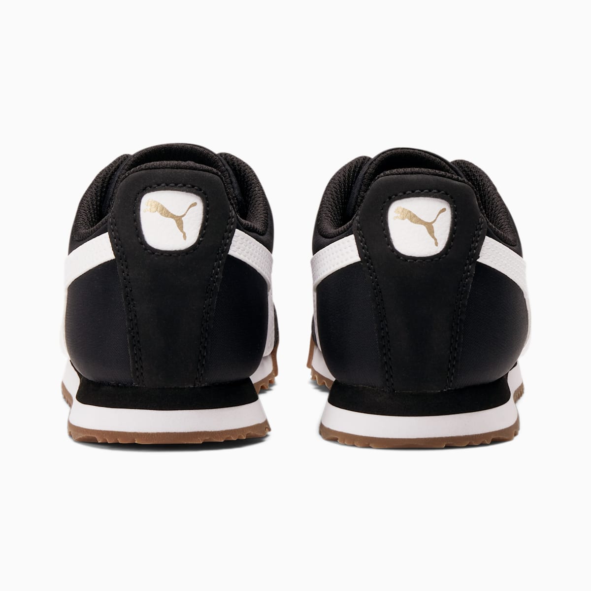 Tenisky Puma Roma Basic Summer JR Chlapcenske Čierne/Biele | SK793186