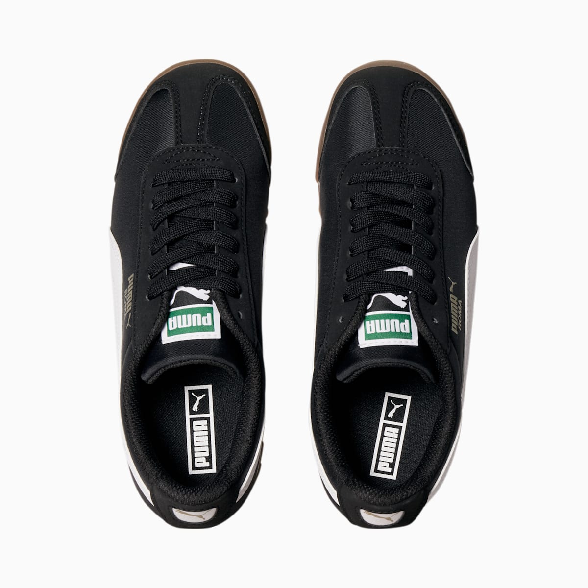 Tenisky Puma Roma Basic Summer JR Chlapcenske Čierne/Biele | SK793186