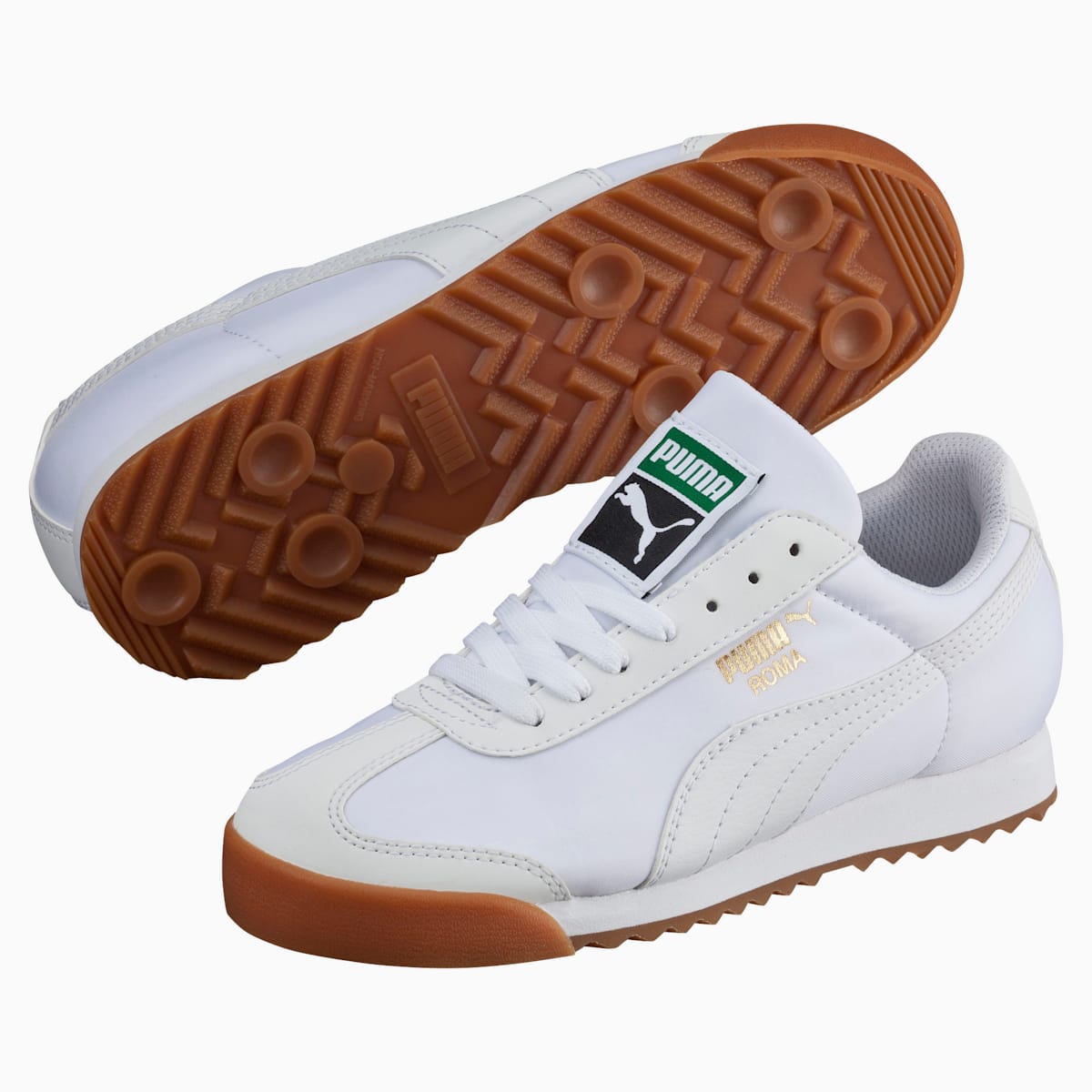 Tenisky Puma Roma Basic Summer JR Chlapcenske Biele | SK956043