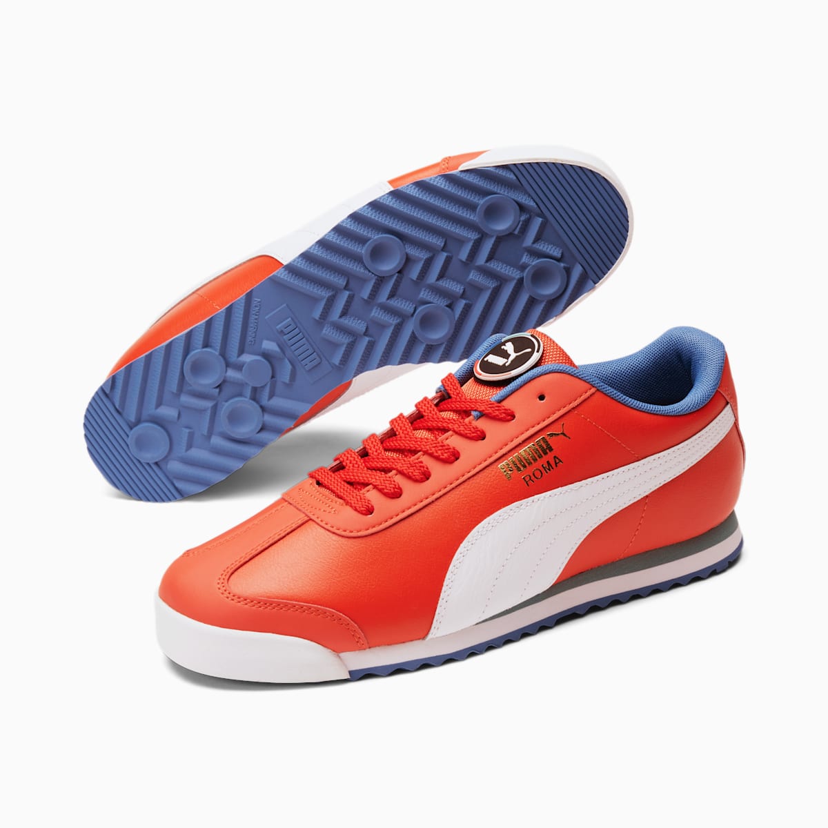 Tenisky Puma Roma Go For Panske Oranžové/Biele/Modre | SK971628