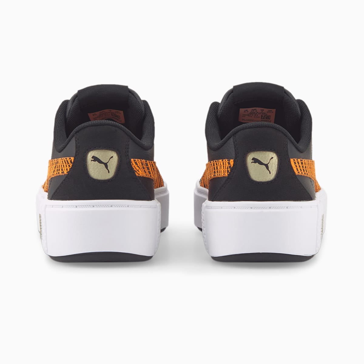 Tenisky Puma Smash Platform v2 Tiger Damske Čierne/Oranžové | SK246579