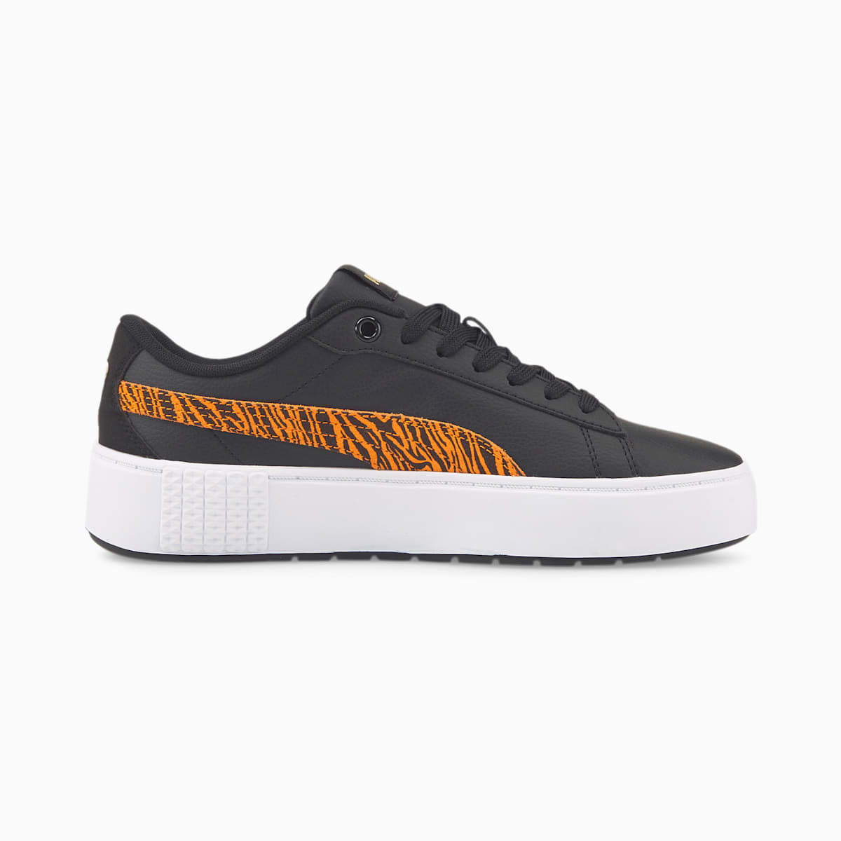 Tenisky Puma Smash Platform v2 Tiger Damske Čierne/Oranžové | SK246579