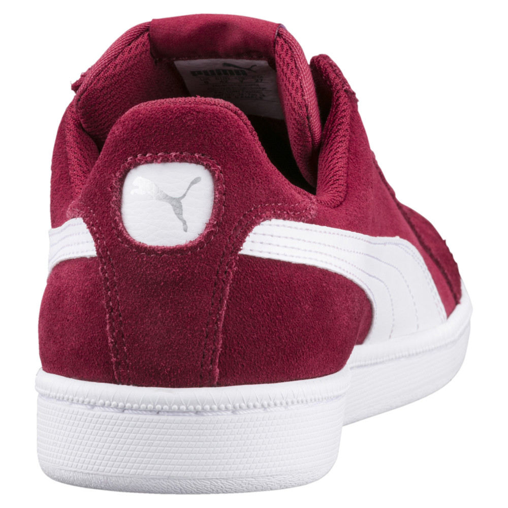 Tenisky Puma Smash Suede Panske Hnede Červené/Biele | SK172396