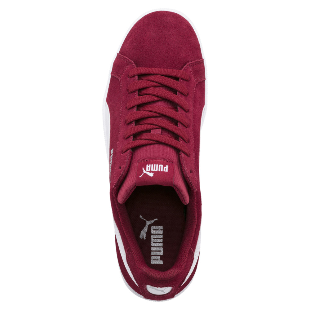 Tenisky Puma Smash Suede Panske Hnede Červené/Biele | SK172396