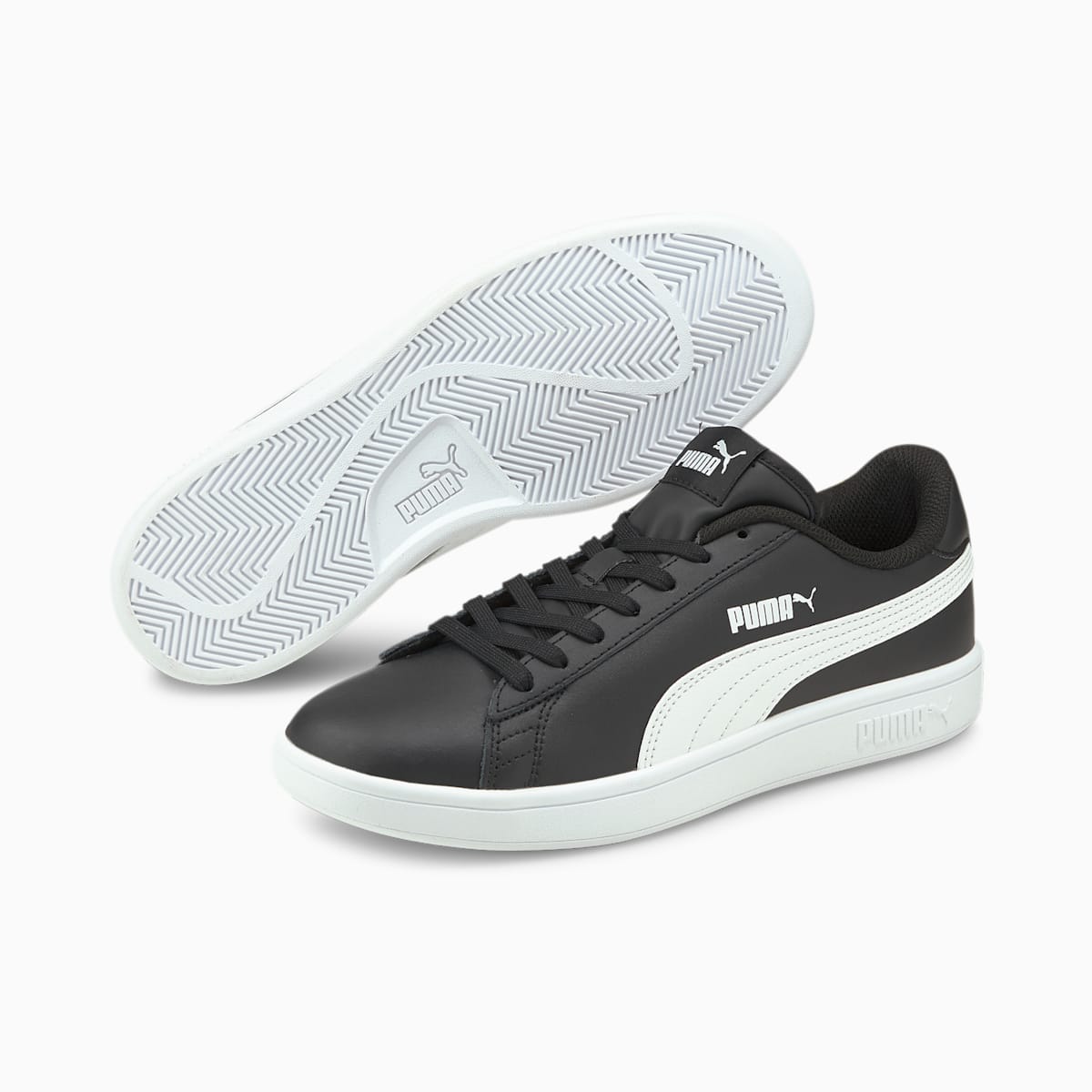 Tenisky Puma Smash v2 Panske Čierne/Biele | SK809134