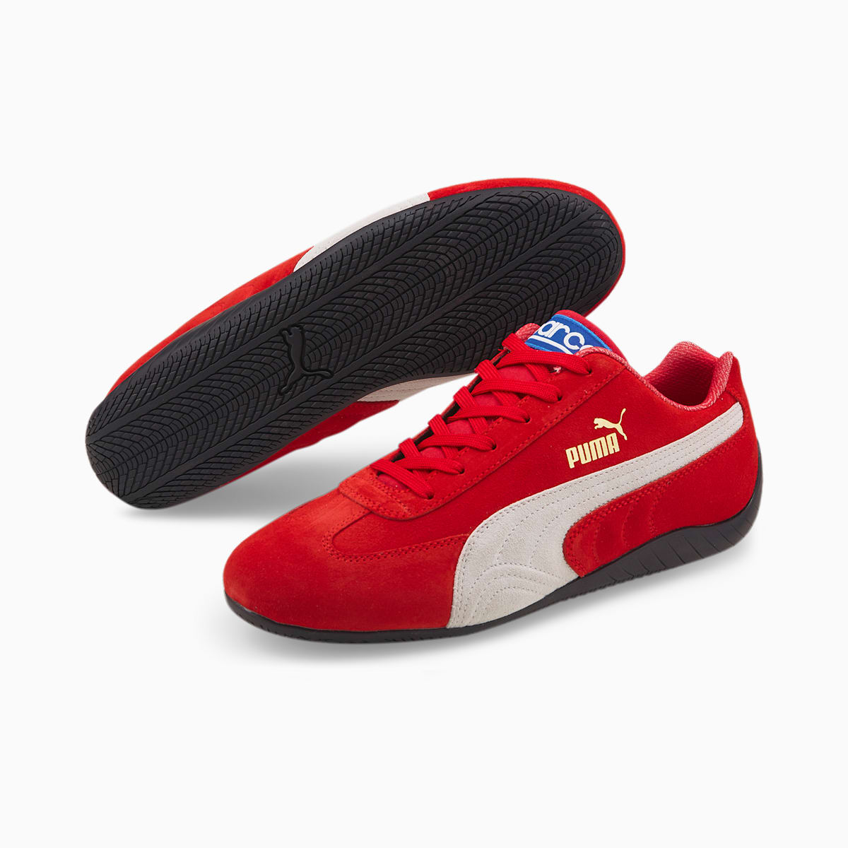 Tenisky Puma Speedcat OG + Sparco Panske Červené/Biele | SK762149