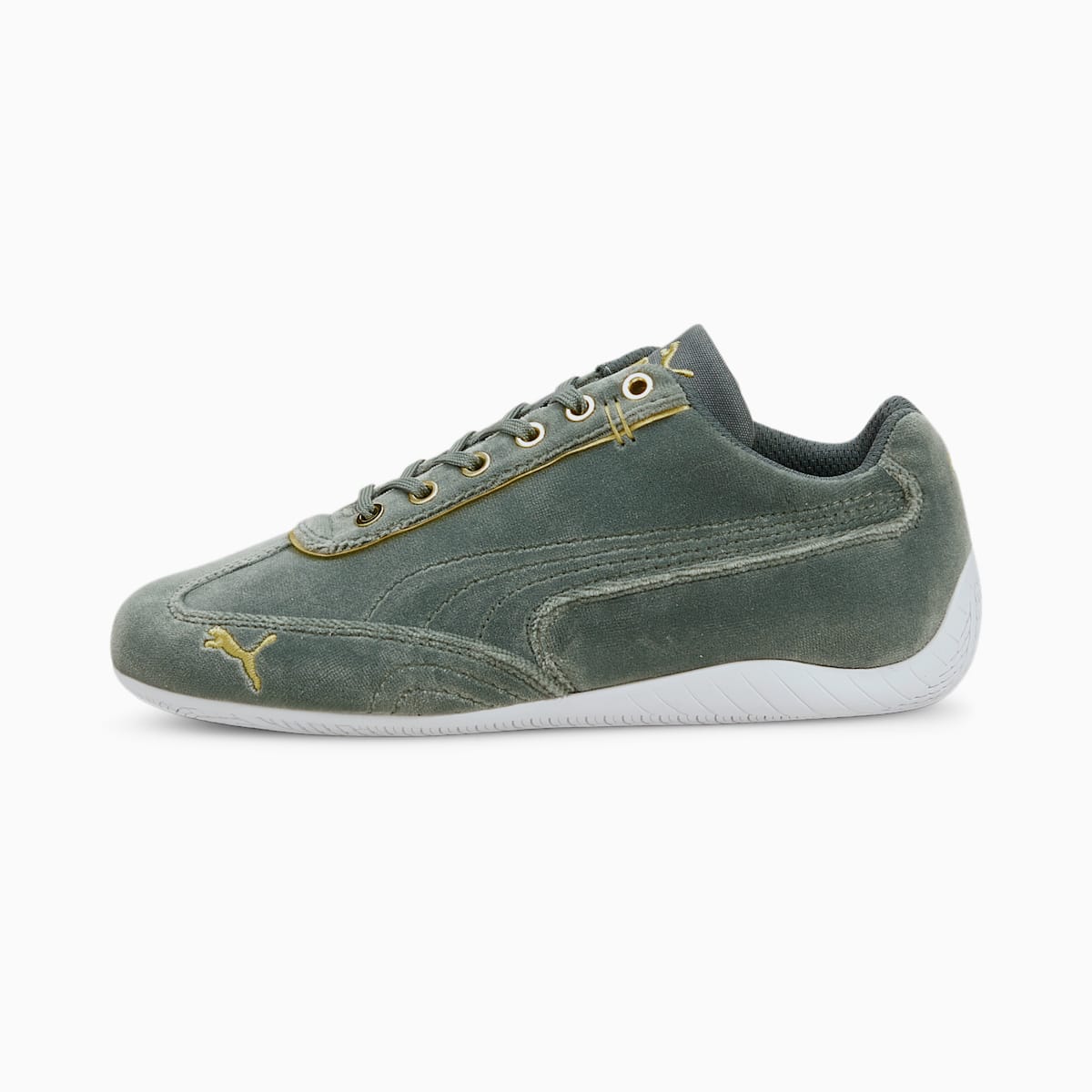 Tenisky Puma Speedcat Velvet Damske Zelene/Zlate | SK397652