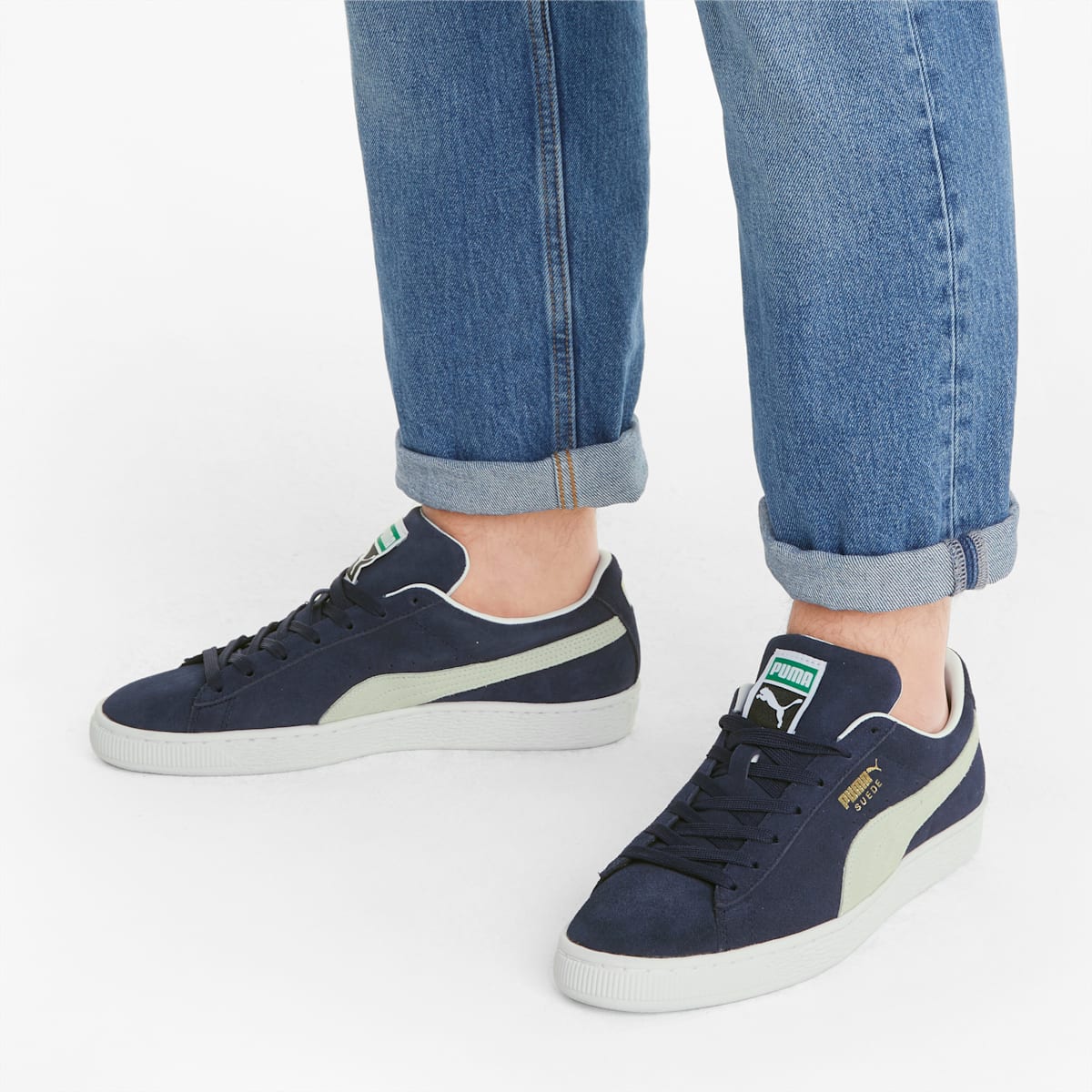 Tenisky Puma Suede Classic XXI Damske Námornícka Modrá/Biele | SK296540