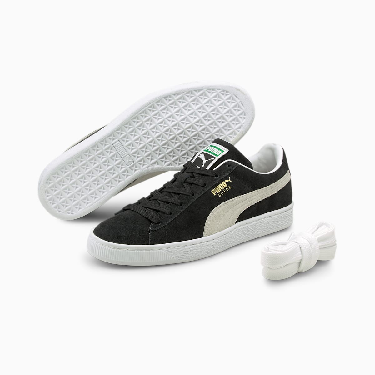 Tenisky Puma Suede Classic XXI Panske Čierne/Biele | SK350728