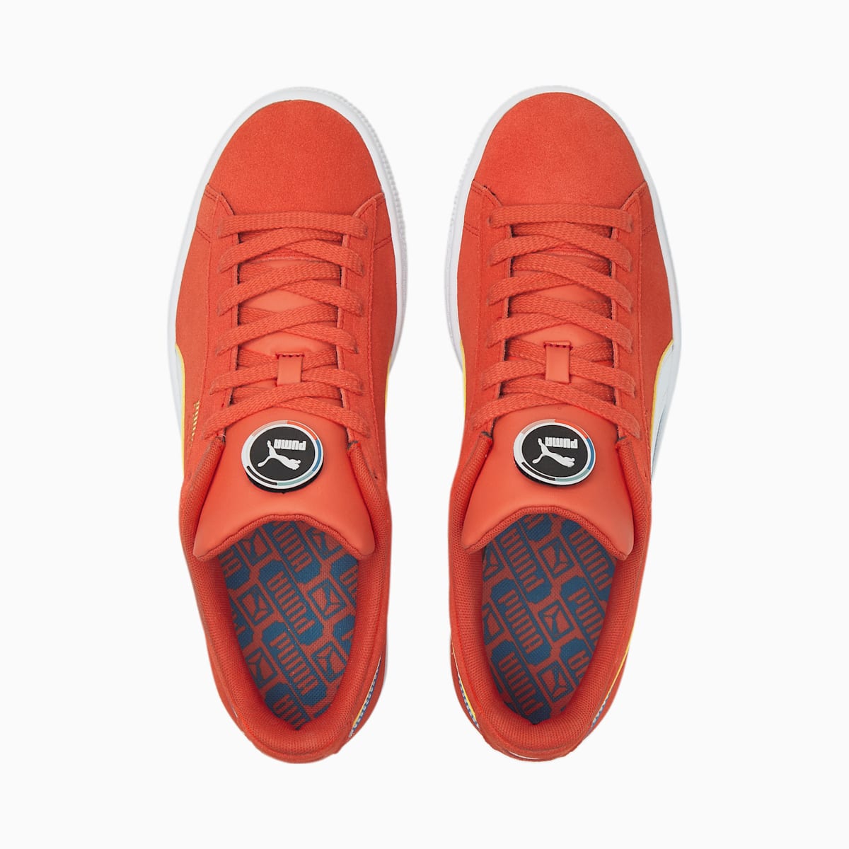 Tenisky Puma Suede Go For Panske Oranžové/Biele/Modre | SK476218