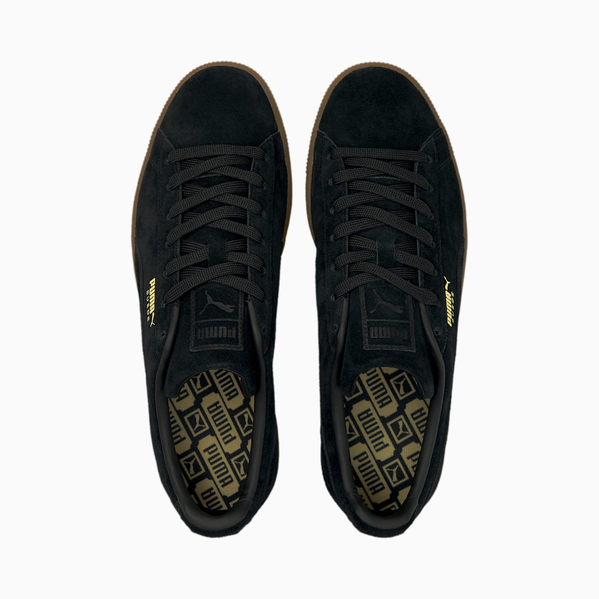 Tenisky Puma Suede Gum Panske Čierne | SK260451