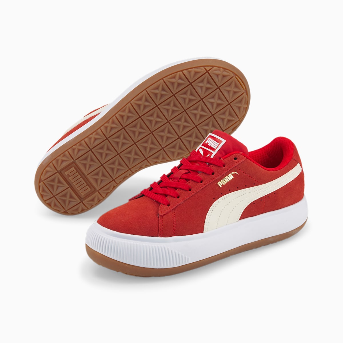 Tenisky Puma Suede Mayu Damske Červené/Biele | SK142608