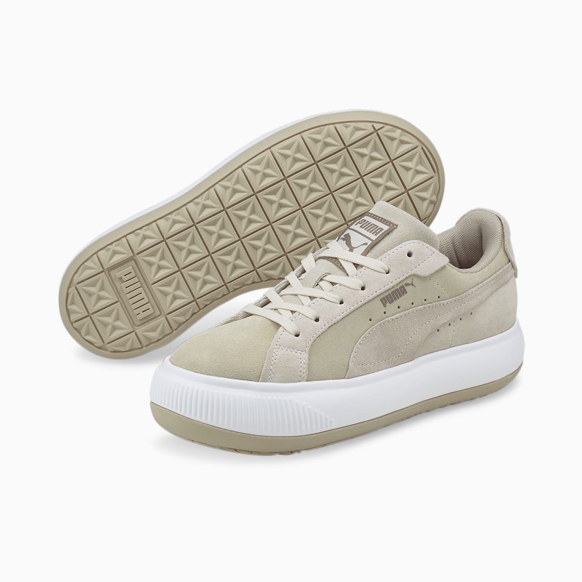 Tenisky Puma Suede Mayu Raw Damske Biele | SK504723