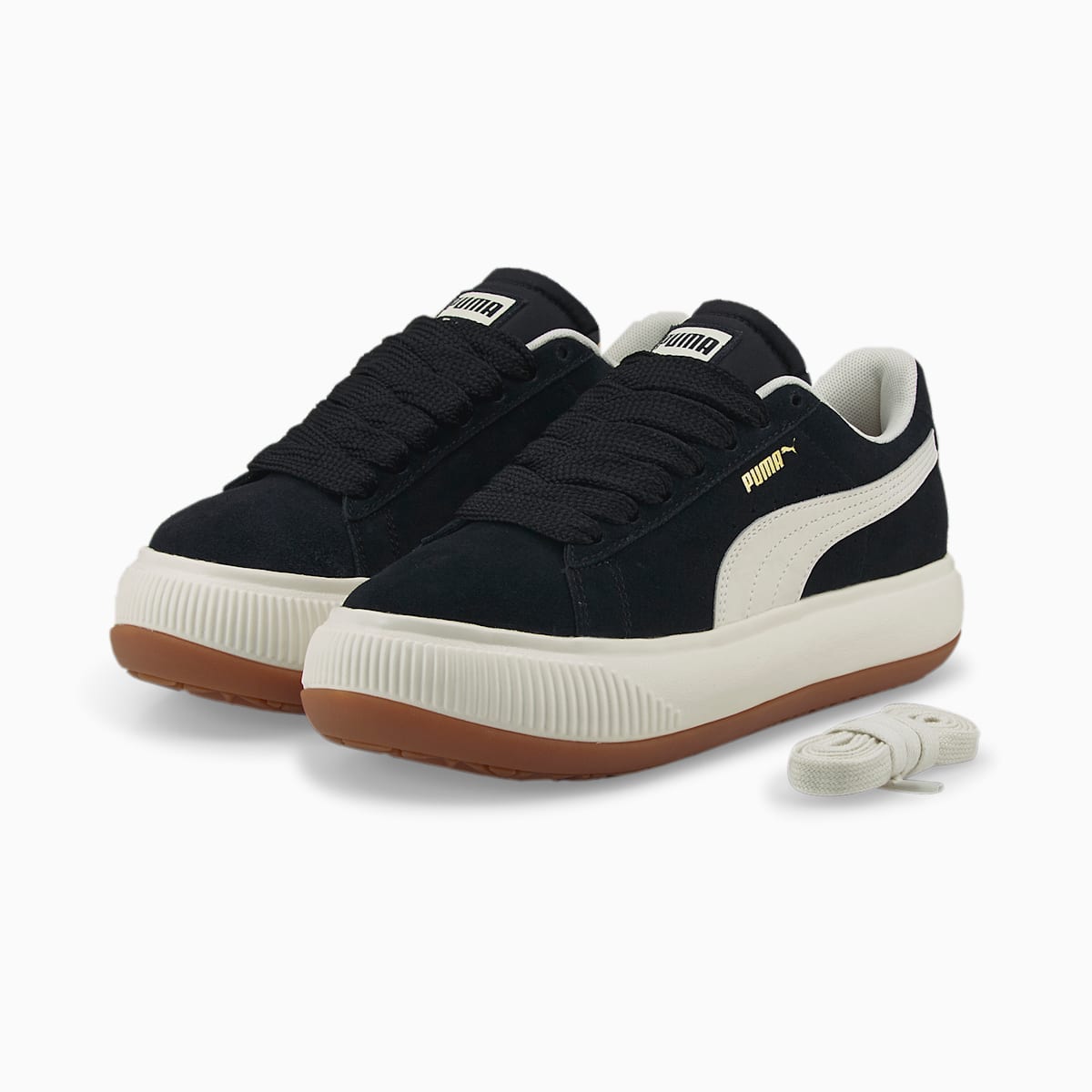 Tenisky Puma Suede Mayu UP Damske Čierne | SK765492