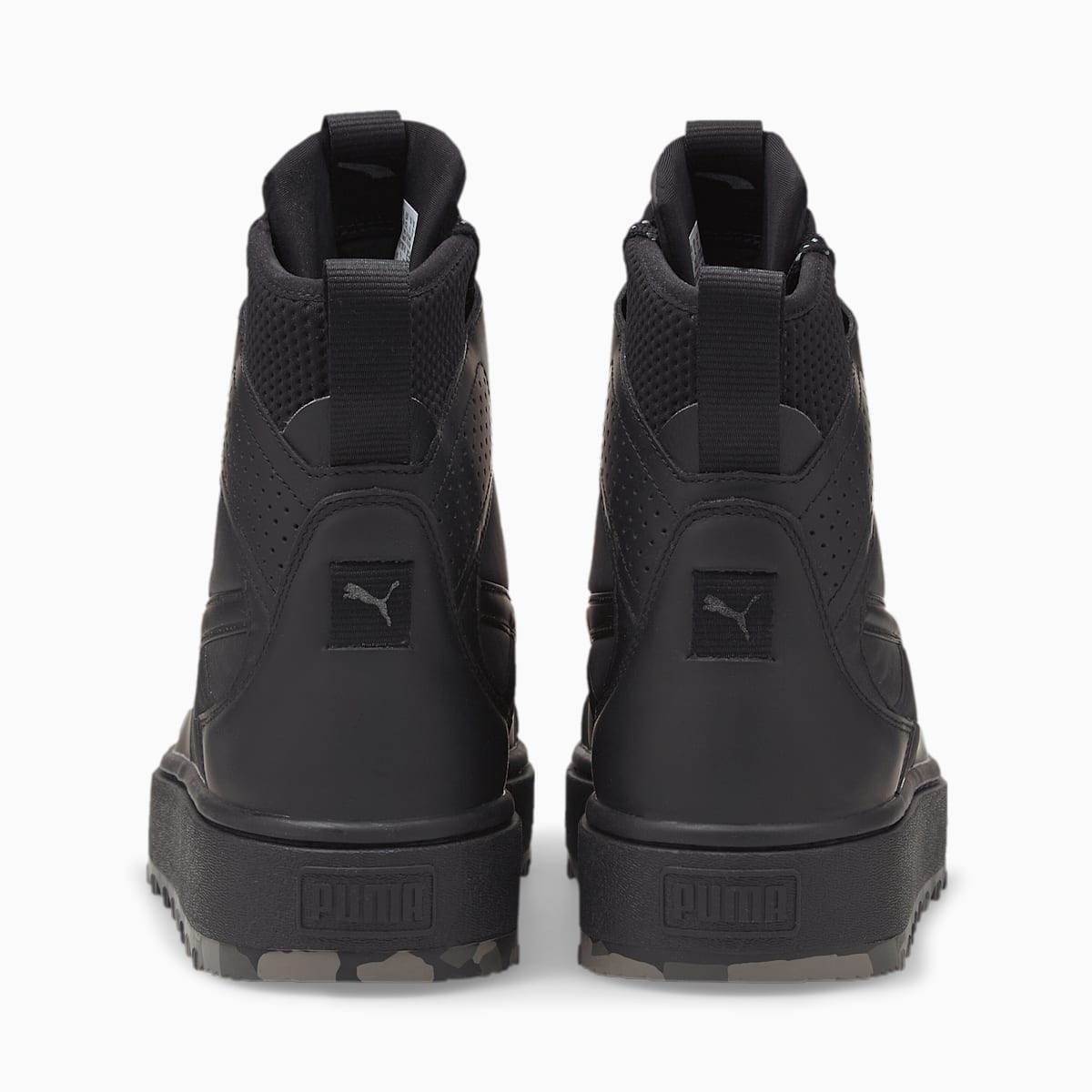 Tenisky Puma Suede Mid AD4PT Winter Panske Čierne/Tmavo Siva | SK518390