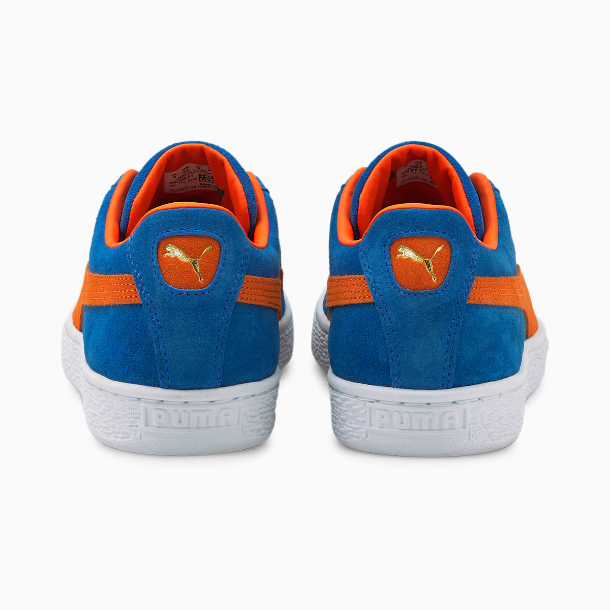 Tenisky Puma Suede Teams Panske Kráľovská Modrá/Oranžové | SK419362