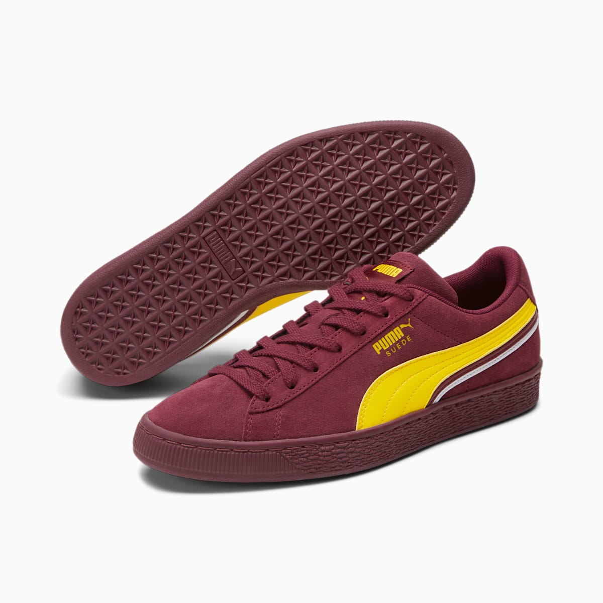 Tenisky Puma Suede Triplex Damske Bordove/Biele | SK360275