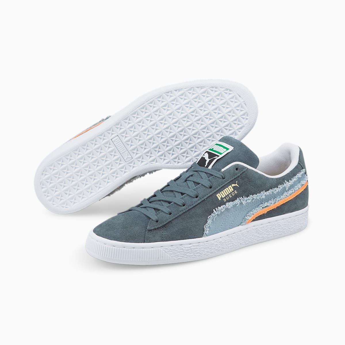 Tenisky Puma Suede Triplex Denim Panske Tmavo | SK907612