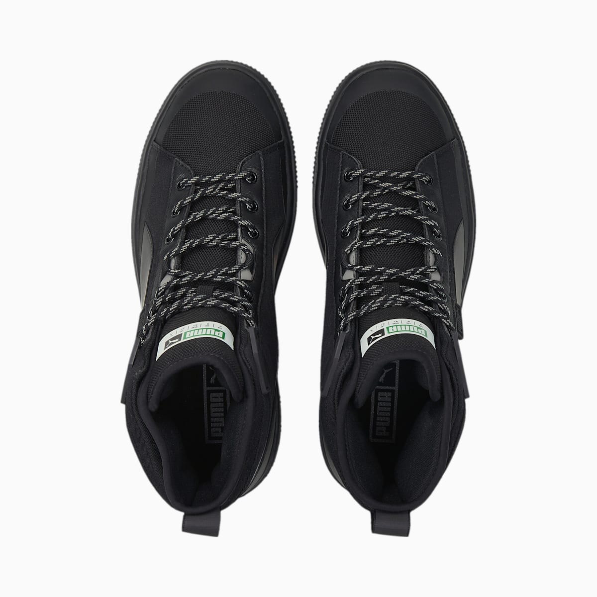 Tenisky Puma Suede Winter Mid Panske Čierne/Siva | SK563048