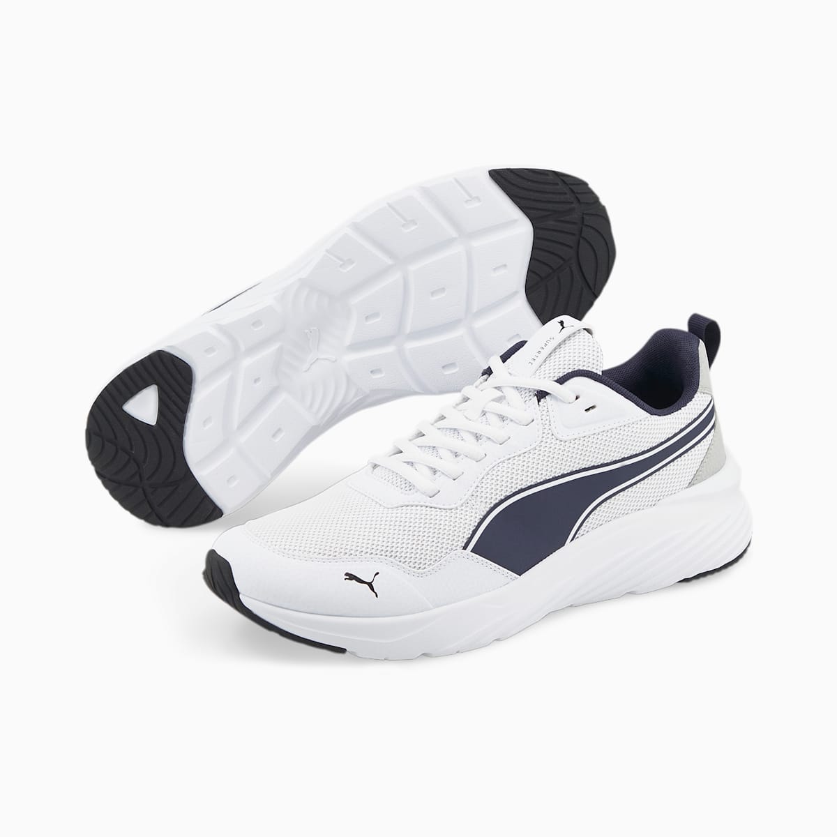 Tenisky Puma Supertec Zero Damske Biele/Námornícka Modrá | SK507864