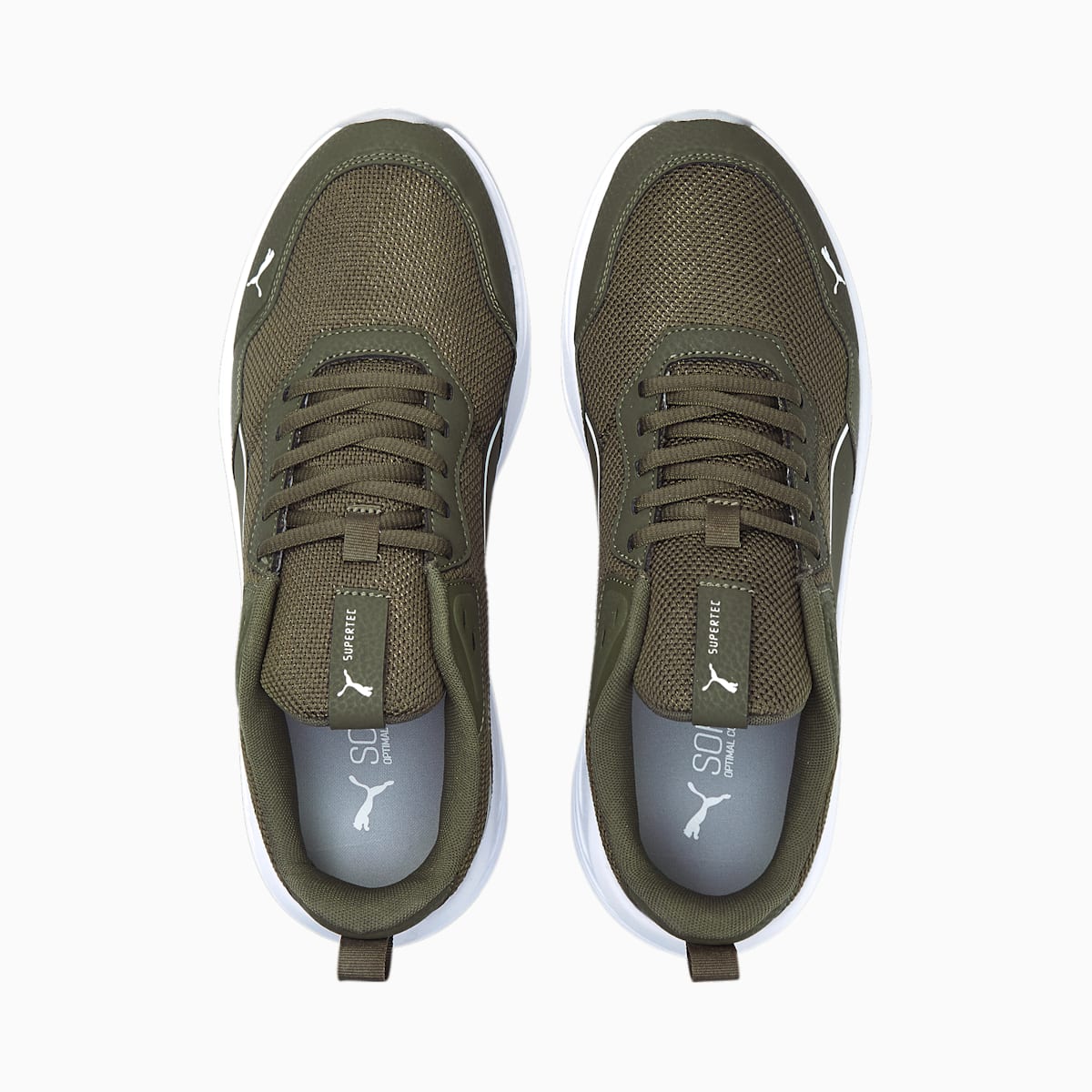 Tenisky Puma Supertec Zero Damske Tmavo Zelene/Biele | SK387269