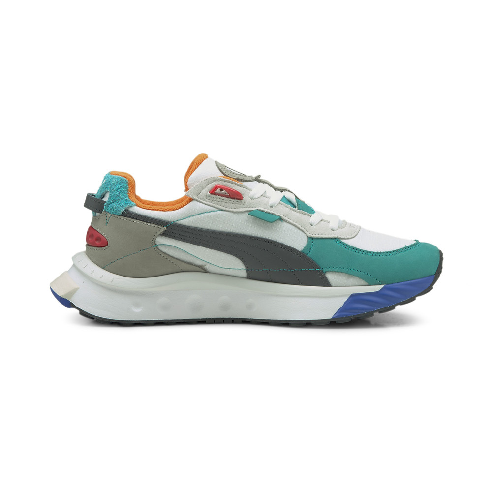 Tenisky Puma Wild Rider Layers Panske Biele/Zelene | SK324871