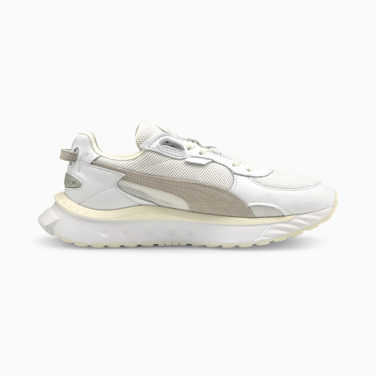 Tenisky Puma Wild Rider Luxe Damske Siva Nachový/Biele | SK619345