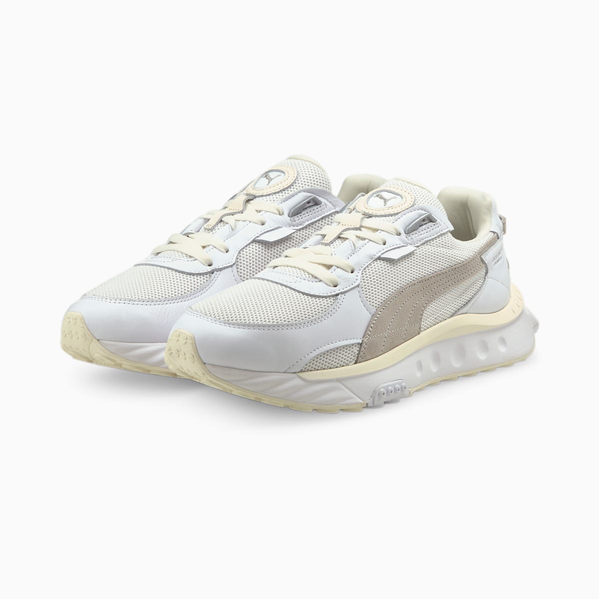Tenisky Puma Wild Rider Luxe Panske Siva Nachový/Biele | SK175984