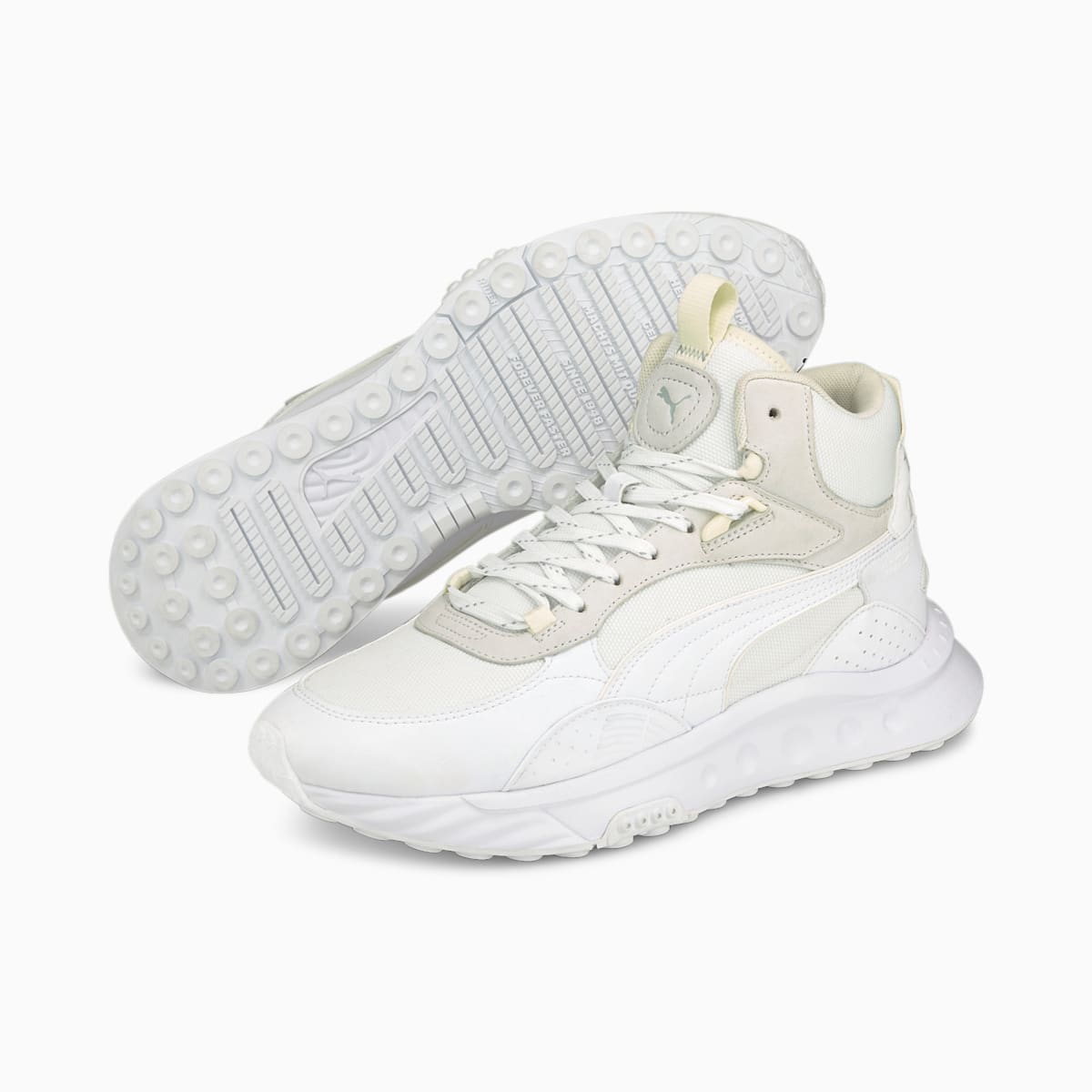 Tenisky Puma Wild Rider Mid Core WS Panske Biele | SK362048