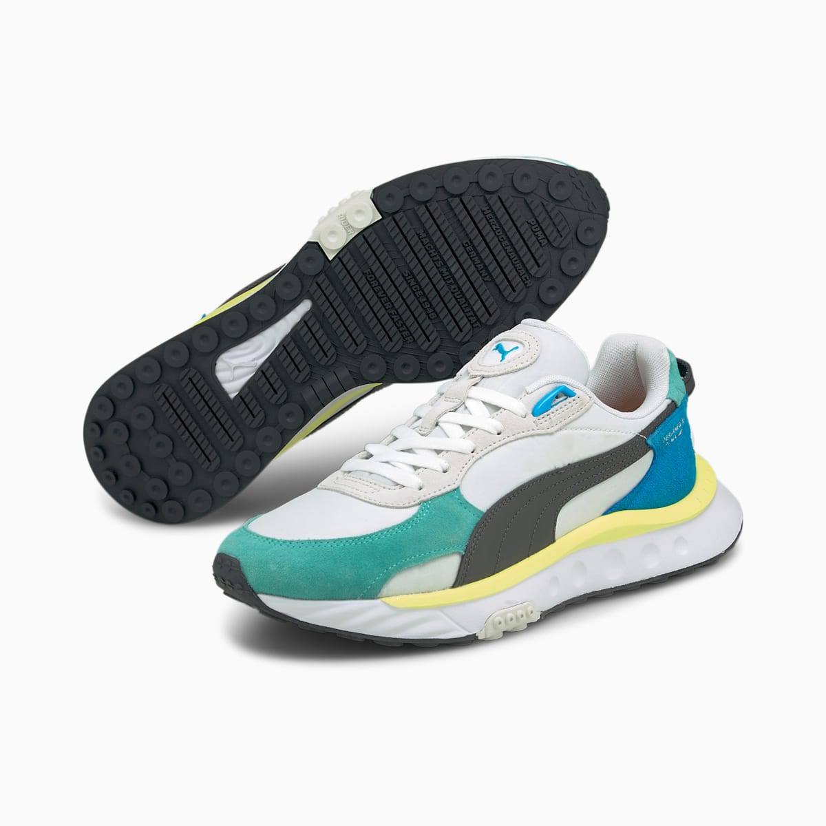 Tenisky Puma Wild Rider Rollin' Damske Svetlo Tyrkysové/Biele | SK345018
