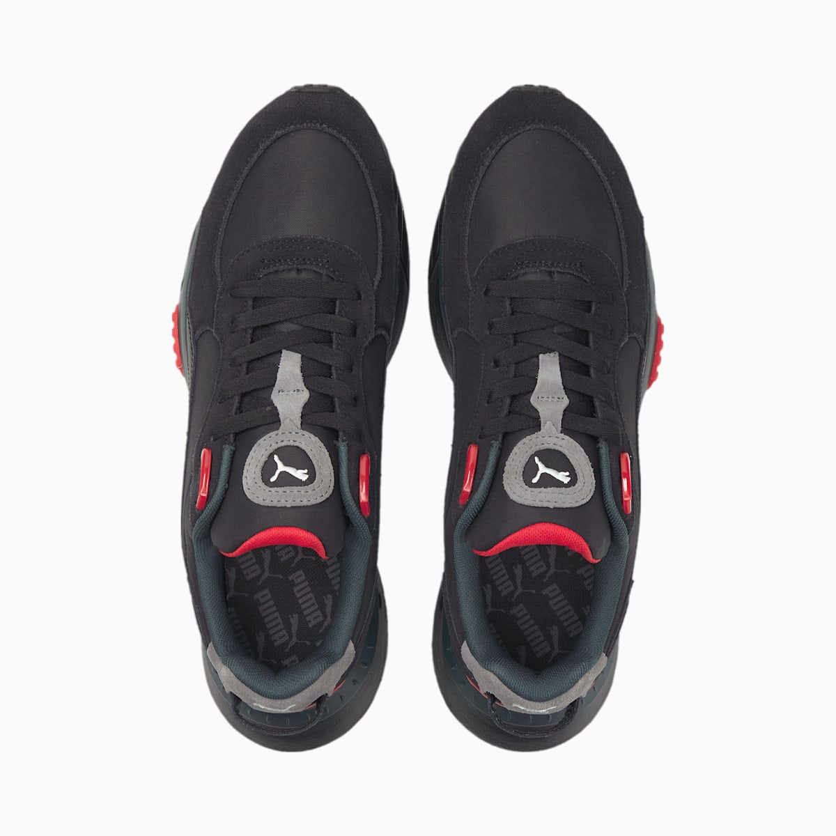 Tenisky Puma Wild Rider Rollin' Panske Čierne/Červené | SK327405