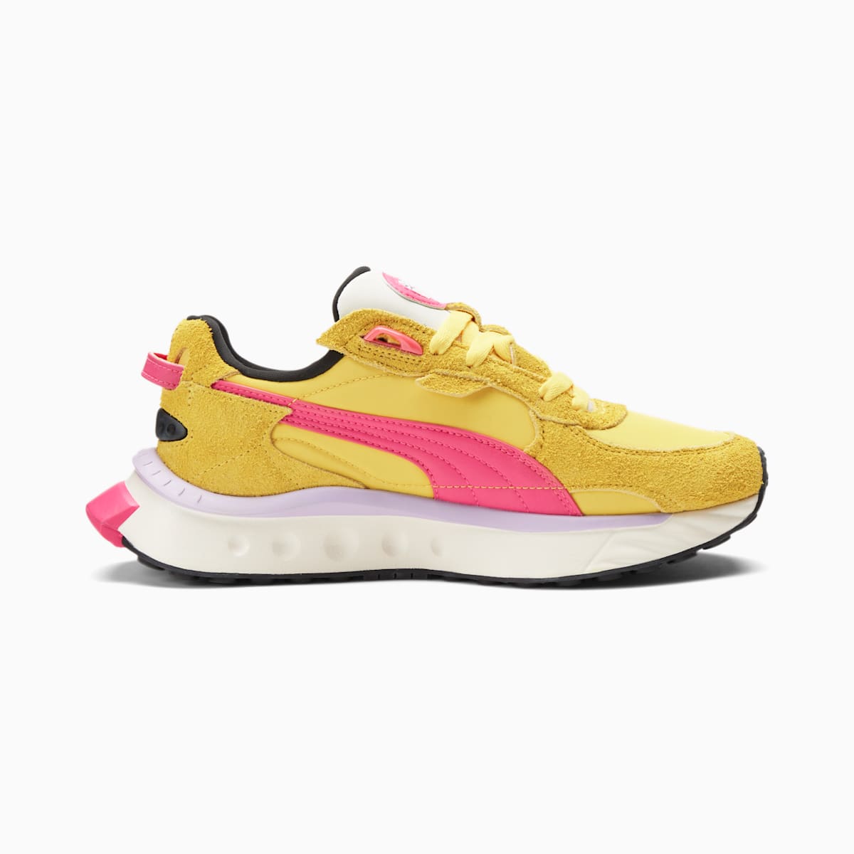 Tenisky Puma Wild Rider Vintage Damske Citrón/Ruzove | SK728139