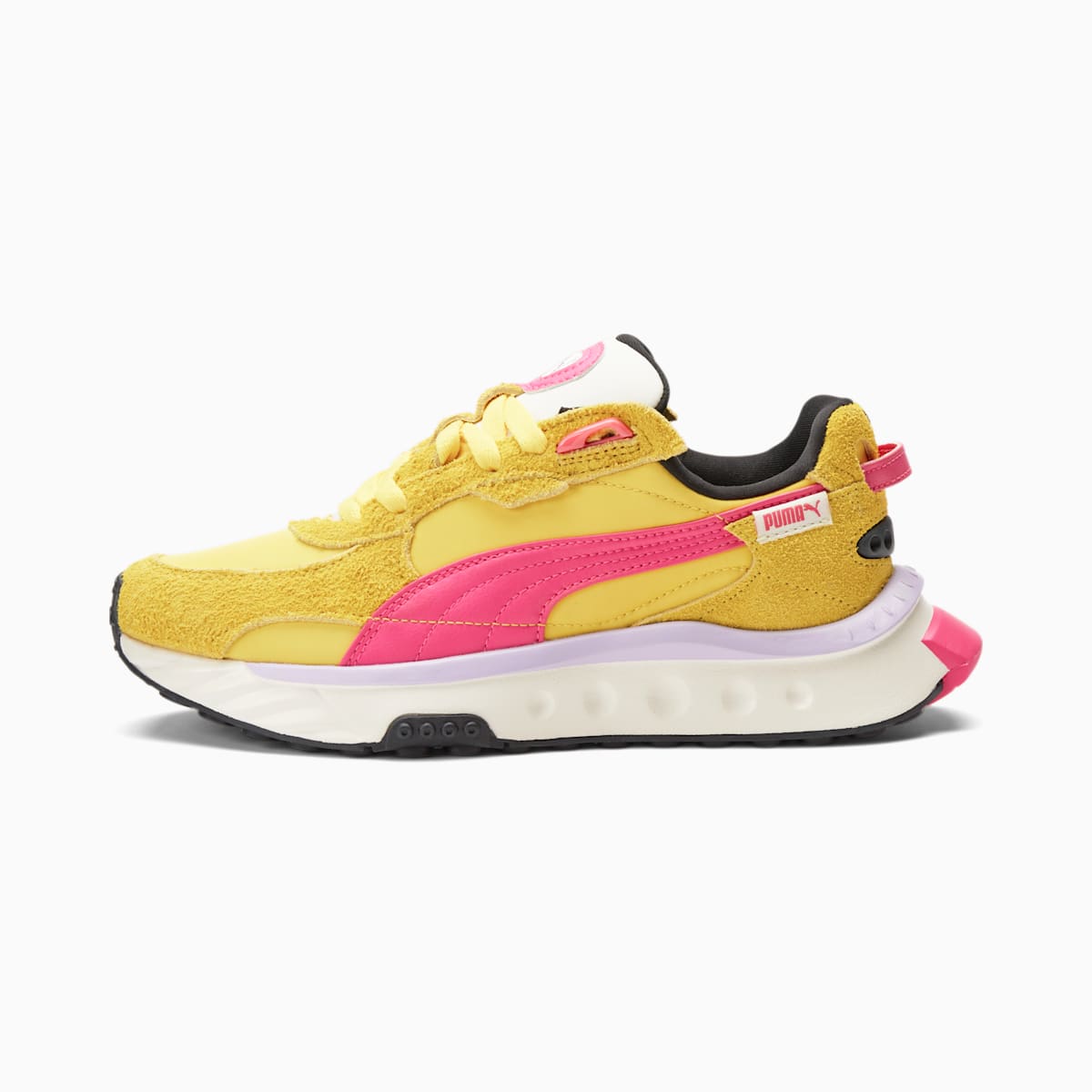 Tenisky Puma Wild Rider Vintage Damske Citrón/Ruzove | SK728139