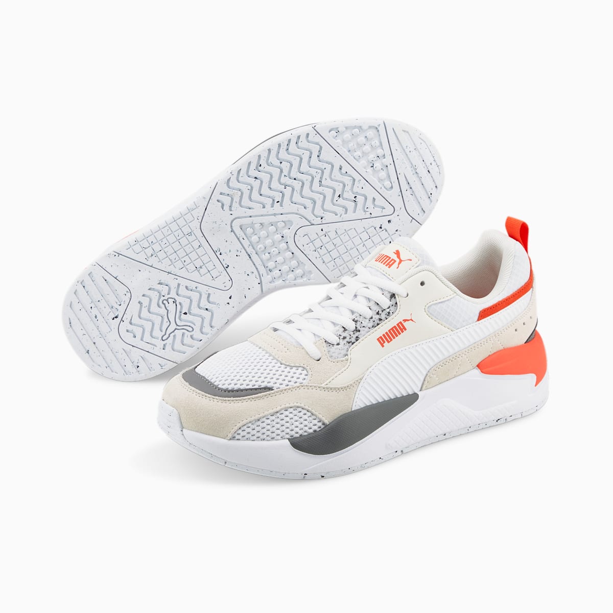 Tenisky Puma X-Ray2 Square Better Panske Biele/Siva/Oranžové/Čierne | SK596204