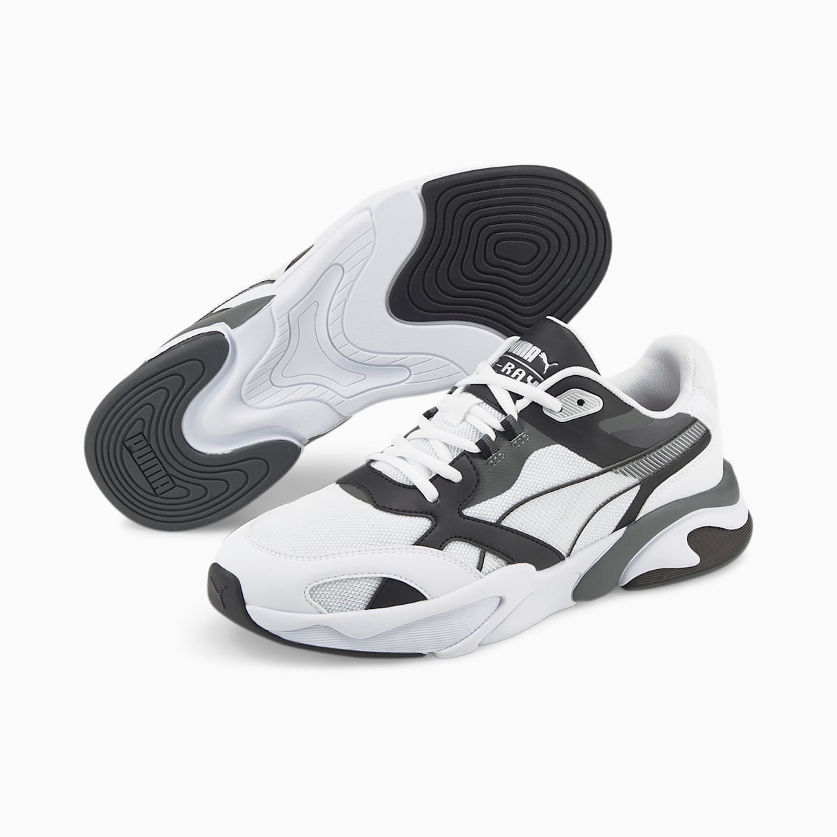 Tenisky Puma X-Ray Millennium Panske Biele/Čierne/Tmavo Siva | SK764503