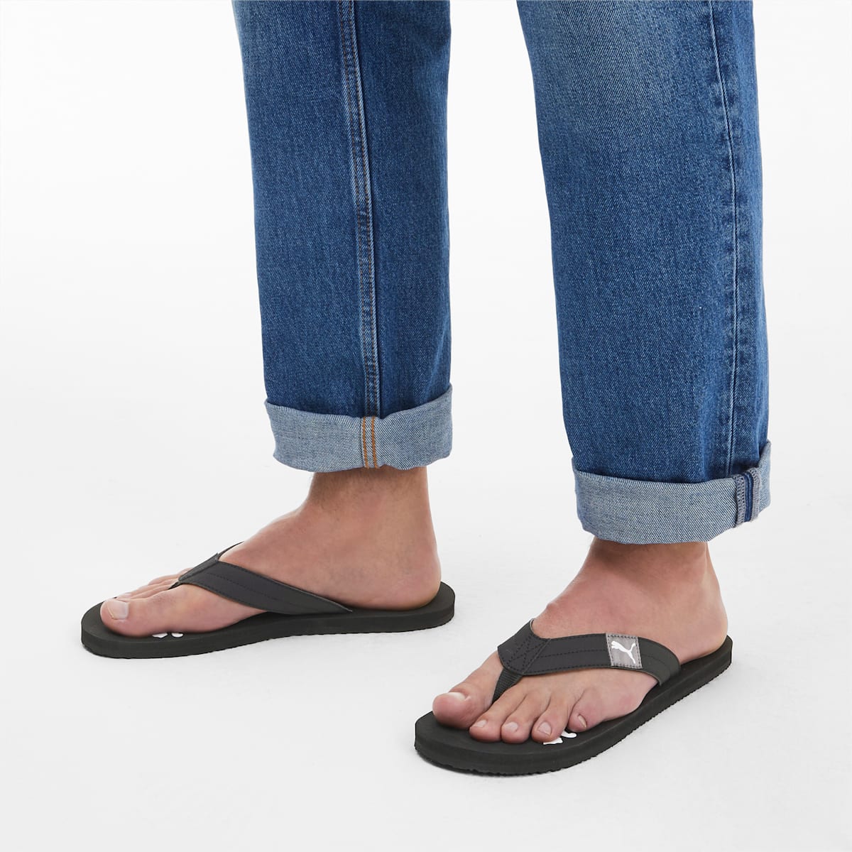 Zabky Puma Cosy Flip Panske Čierne | SK780516